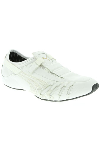 puma chaussures homme de couleur blanc