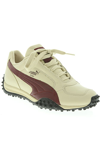 puma chaussures femme de couleur beige