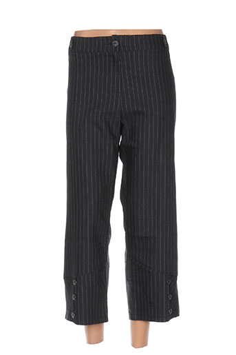 renato bene pantalons femme de couleur gris