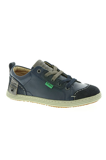 kickers chaussures garçon de couleur bleu