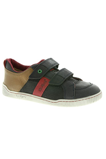 kickers chaussures garçon de couleur noir