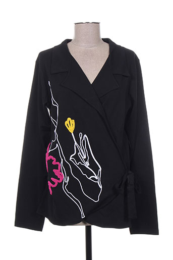 mamatayoe vestes femme de couleur noir