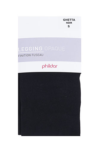 phildar pantalons femme de couleur noir
