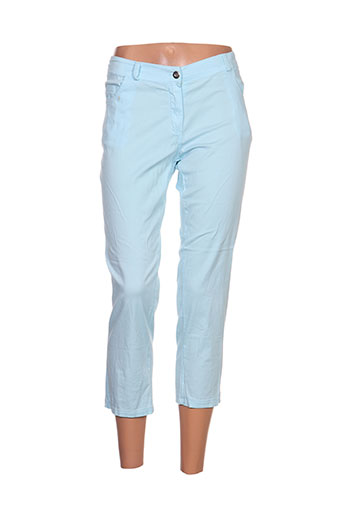 kalaïs pantacourts femme de couleur bleu