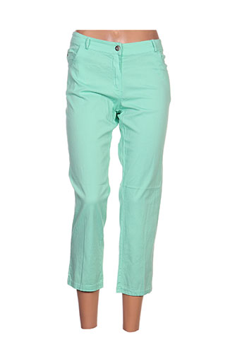 kalaïs pantacourts femme de couleur vert