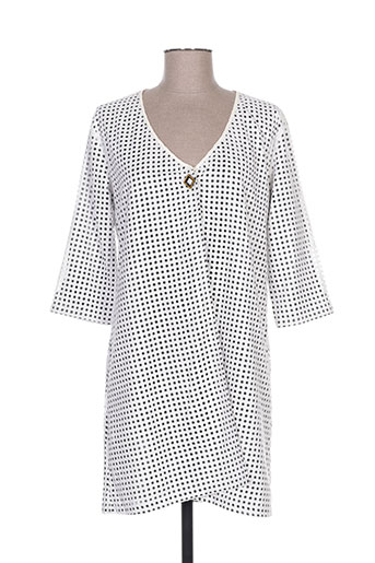 lo! les filles vestes femme de couleur blanc