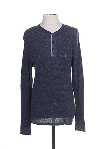 jack & jones t-shirts homme de couleur bleu