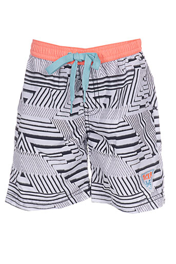 tiger joe maillots de bain garçon de couleur blanc