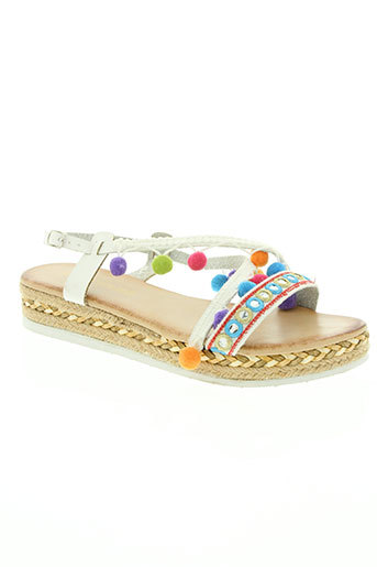 chicmuse chaussures femme de couleur blanc