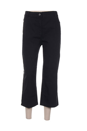 lebek pantacourts femme de couleur noir