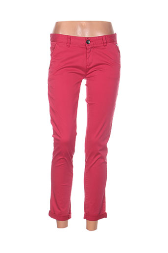 ddp pantalons femme de couleur rose