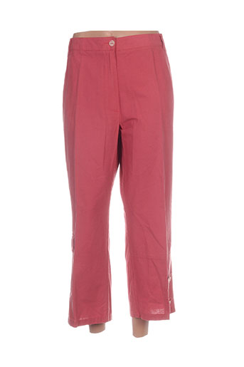 lucchini pantacourts femme de couleur rouge