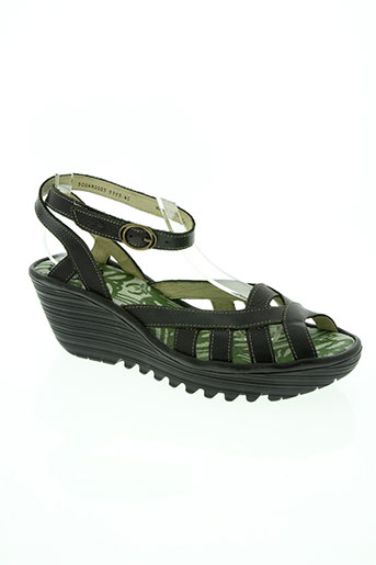 fly london chaussures femme de couleur noir