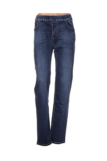 bs jeans jeans femme de couleur bleu