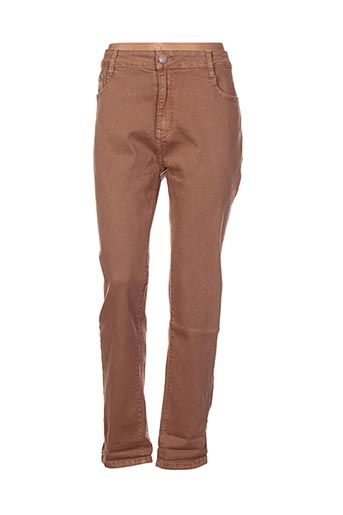 bs jeans jeans femme de couleur marron