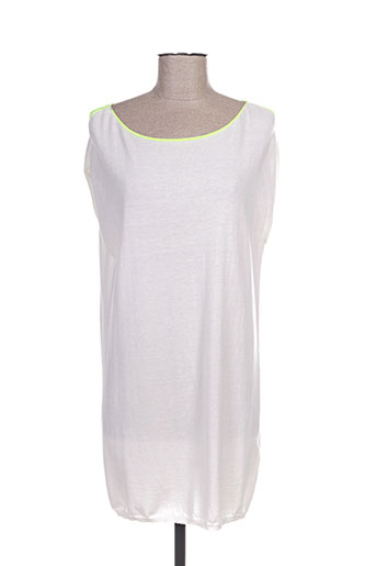 allude robes femme de couleur blanc