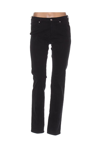 cerutti pantalons femme de couleur noir