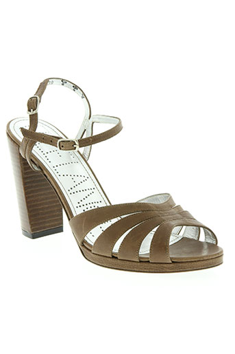 free lance chaussures femme de couleur marron