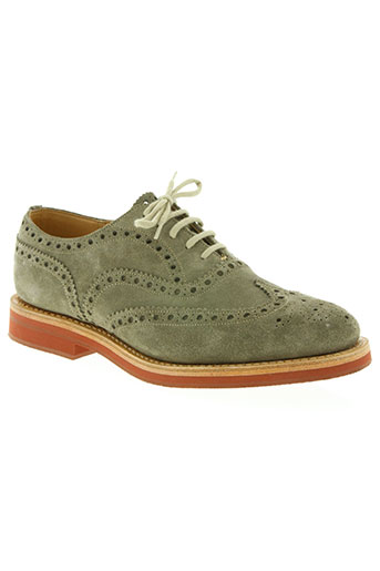 church's chaussures homme de couleur beige