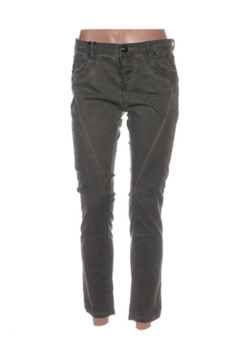 heartless jeans pantalons femme de couleur vert