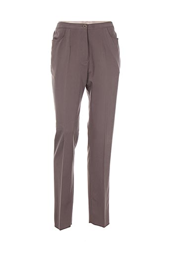 griffon pantalons femme de couleur marron