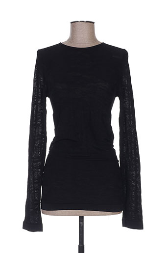 maxmara chemises femme de couleur noir