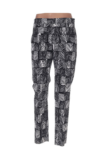 maxmara pantalons femme de couleur noir
