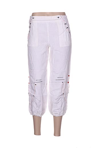 l33 pantacourts femme de couleur beige