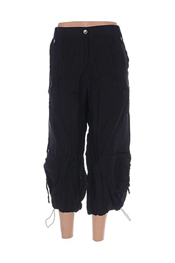 l33 pantacourts femme de couleur noir