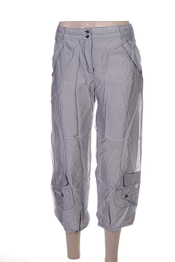 l33 pantacourts femme de couleur gris