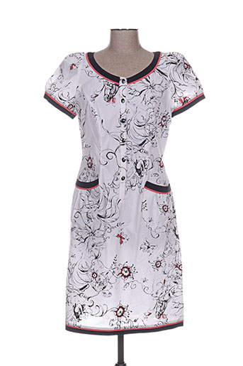 quattro robes femme de couleur blanc