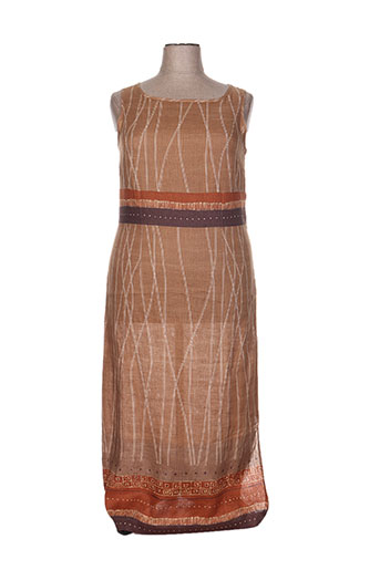 chassagnard robes femme de couleur marron