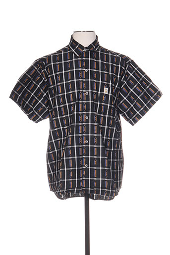 verte vallee chemises homme de couleur noir