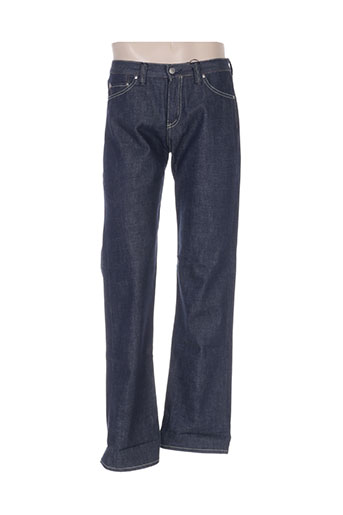 beckaro jeans homme de couleur bleu