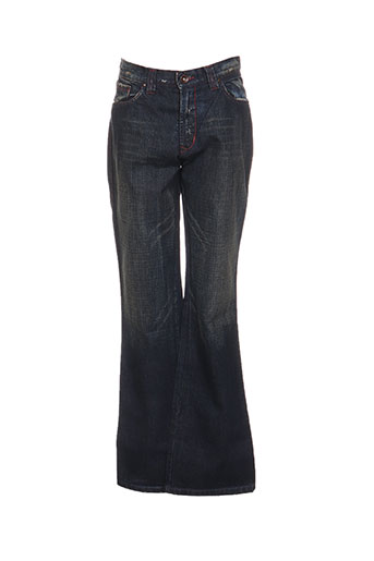 lulucastagnette jeans fille de couleur bleu