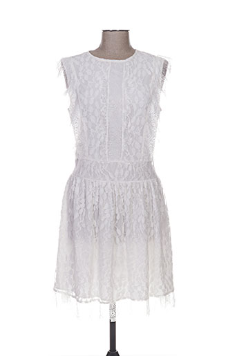 fracomina robes femme de couleur blanc