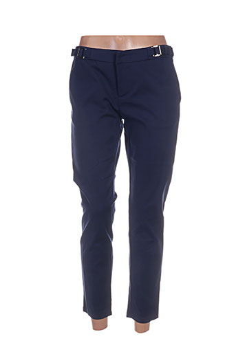 fracomina pantalons femme de couleur bleu