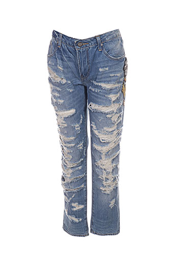 fracomina jeans femme de couleur bleu