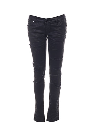 fracomina pantalons femme de couleur noir