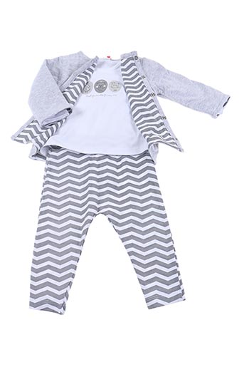 noukie's ensembles fille de couleur gris