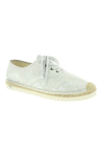 delires de fille chaussures femme de couleur gris