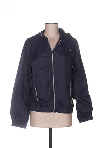 fashion friends manteaux femme de couleur bleu