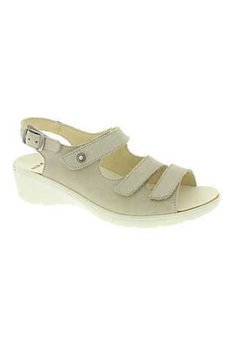 goldkrone chaussures femme de couleur beige