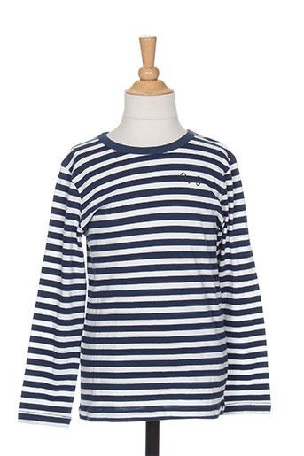 pepe jeans t-shirts garçon de couleur bleu
