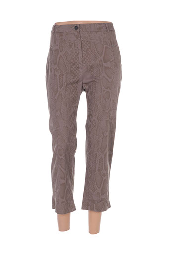 massy pantacourts femme de couleur marron