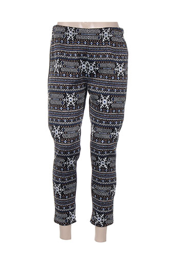 pomme rouge pantalons femme de couleur noir