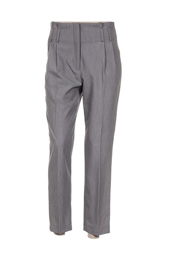 jus d'orange pantalons femme de couleur gris