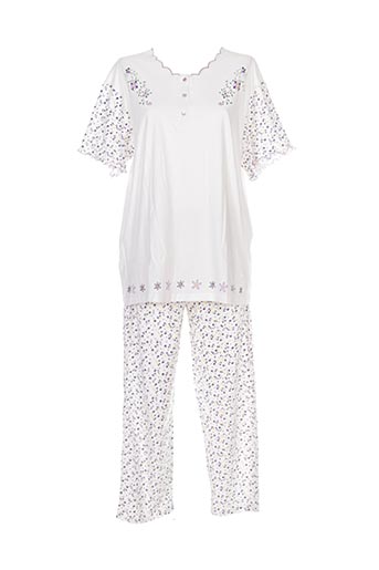 éliane nuit femme de couleur blanc