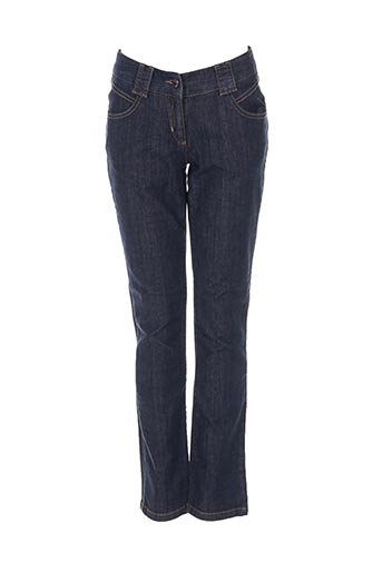kenzo jeans fille de couleur bleu