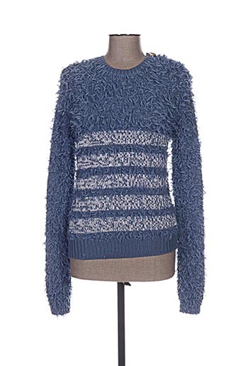 guess pulls femme de couleur bleu